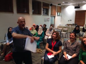 Teacher training at British Council, Amman