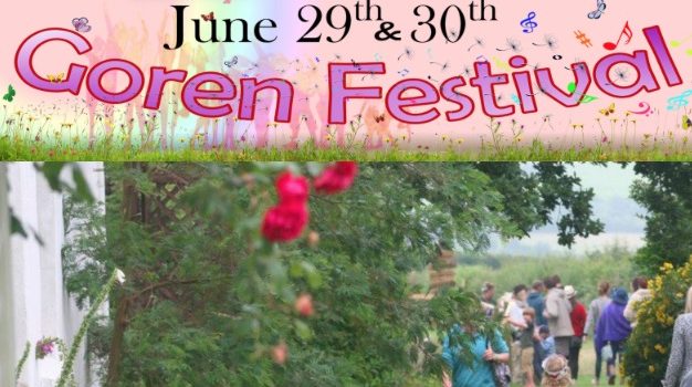 THIS WEEKEND Goren Festival June 29th – 30th